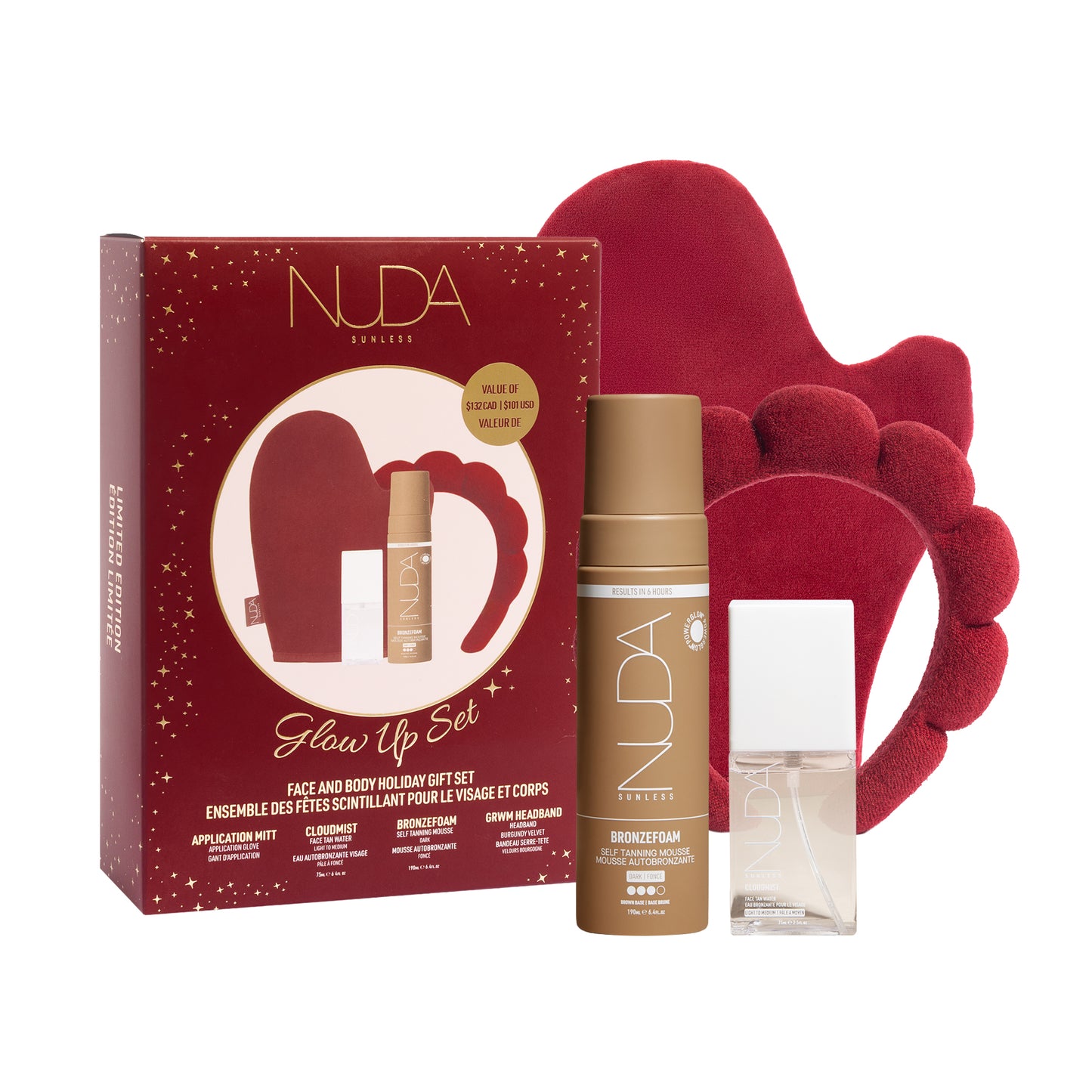 Nuda Glow Up Holiday Set