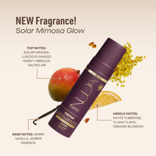 Nuda Tonefoam Violet- Colour Correcting self tan mousse
