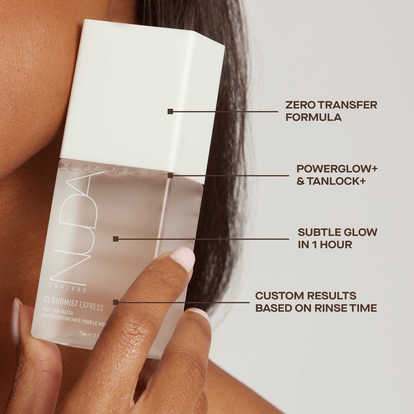 Nuda Cloudmist Express Face Tan Water